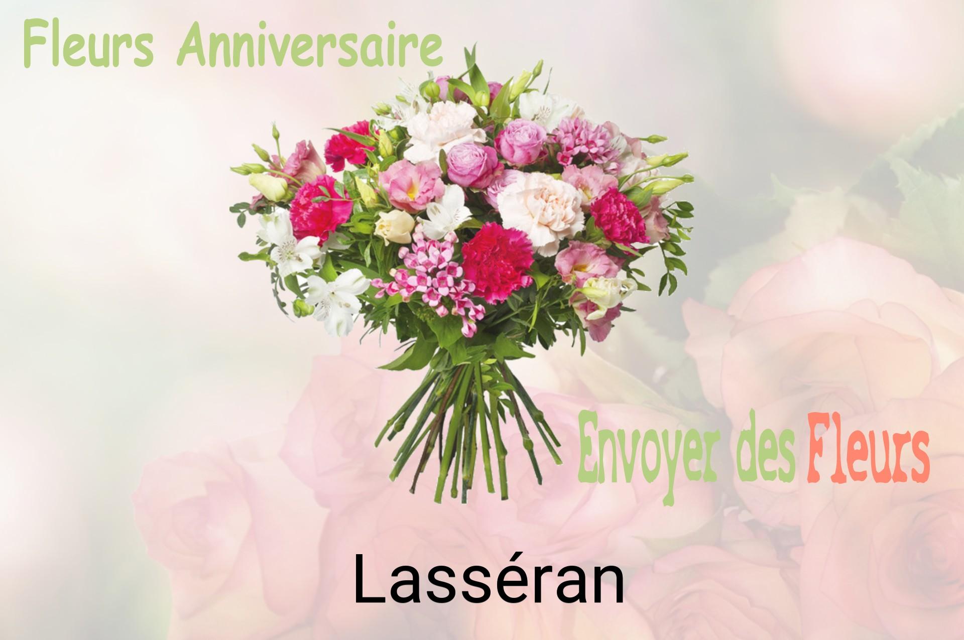 Bouquet de fleurs d’anniversaire livré à Lasséran